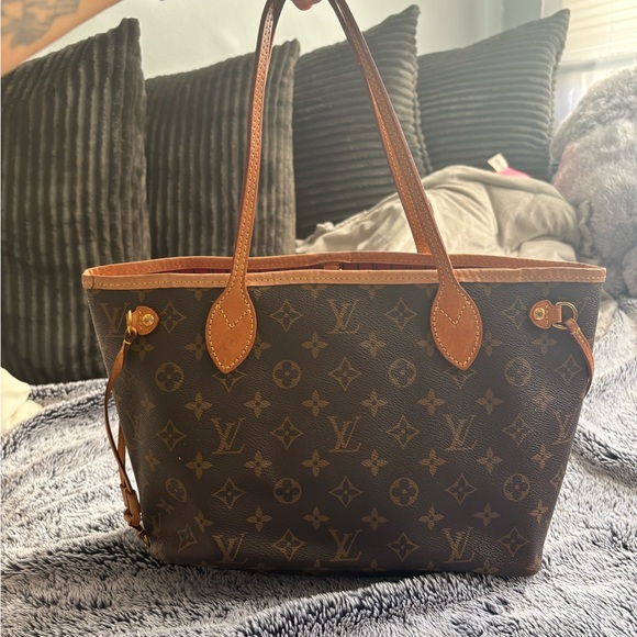 Louis Vuitton Brown Monogram Tote - Picture 2 of 6